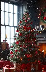 Artificial Christmas Tree with Stand