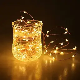 Moroccan Copper LED String Lights thumbnail 2